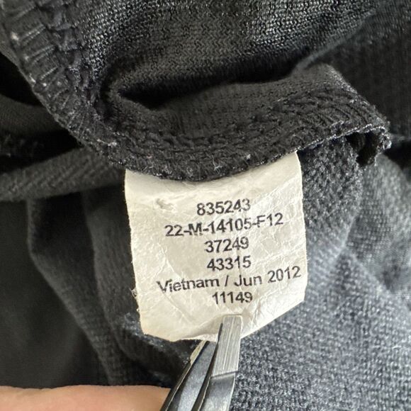 REI Pants Womens Large Black Straight Stretch Athleisure Ankle Zip Elastic Waist - Picture 13 of 14